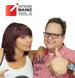 Doppel Desi und Marco Themel, die beiden Neuen in „Guten Morgen Mainz“ Foto: ANTENNE MAINZ