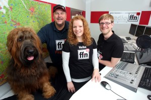 Franky, Heike Klimmek und Axel Einemann. Foto: radio ffn