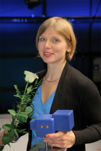 Bild: Ulrike Müller, Gewinnerin des Deutschen Hörspielpreises der ARD 2015, Bildrechte: SWR / Peter A. Schmidt 
