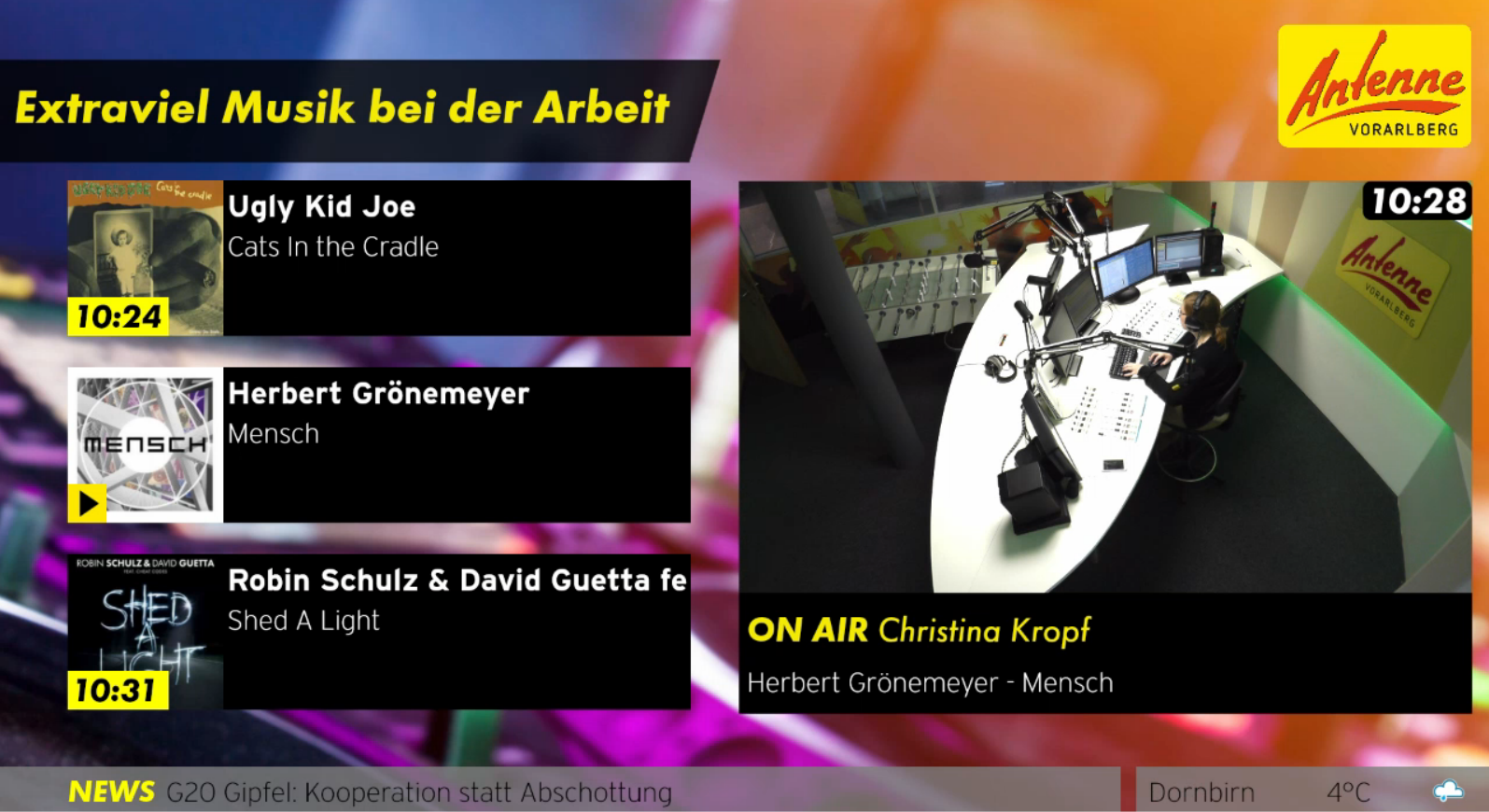 ANTENNE VORARLBERG startet Visual Radio - radioWOCHE