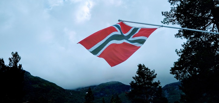 Flagge Norwegen