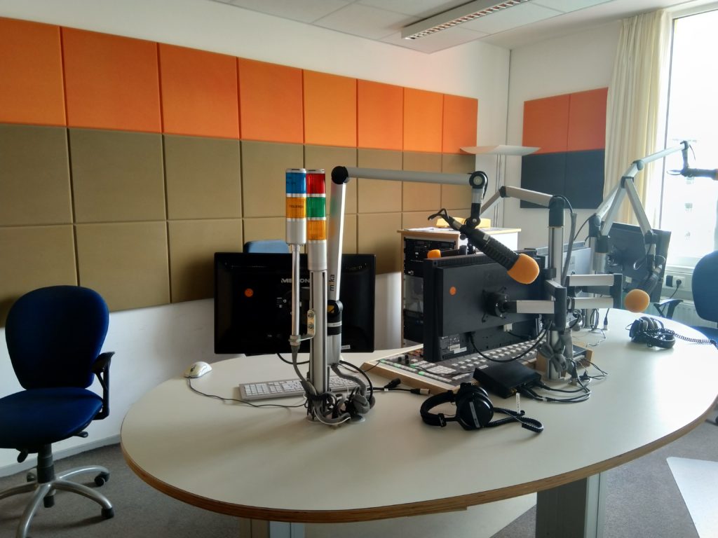 Besuch der radioWOCHE zusammen mit FMKompakt im letzten Jahr bei LOHRO in Rostock